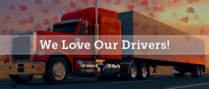 Driver-Centric Image - We Love Our Drivers!