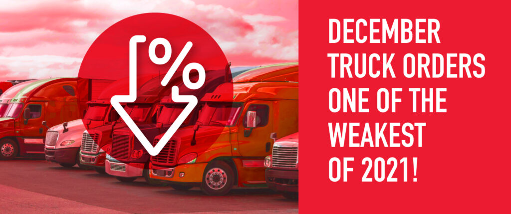 December Truck Orders One of the Weakest of 2021!