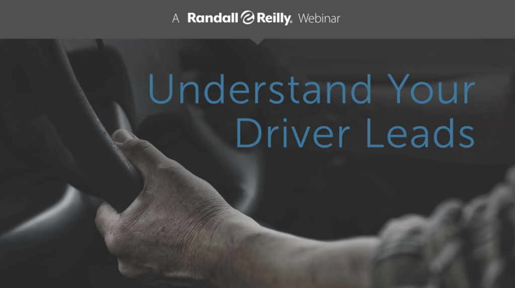 understand your driver leads