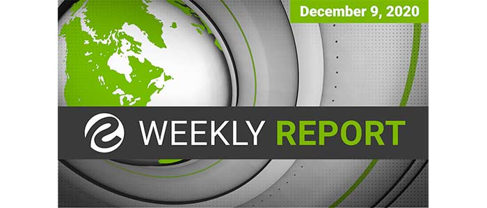 Weekly Report - December 9, 2020