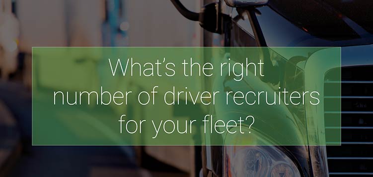 Finding the Right Number of Recruiters