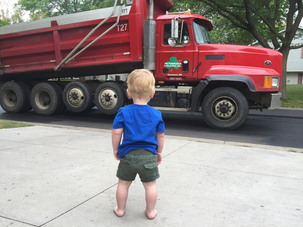 Young Truck Driver