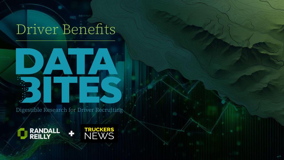 Data Bites: Driver Benefits