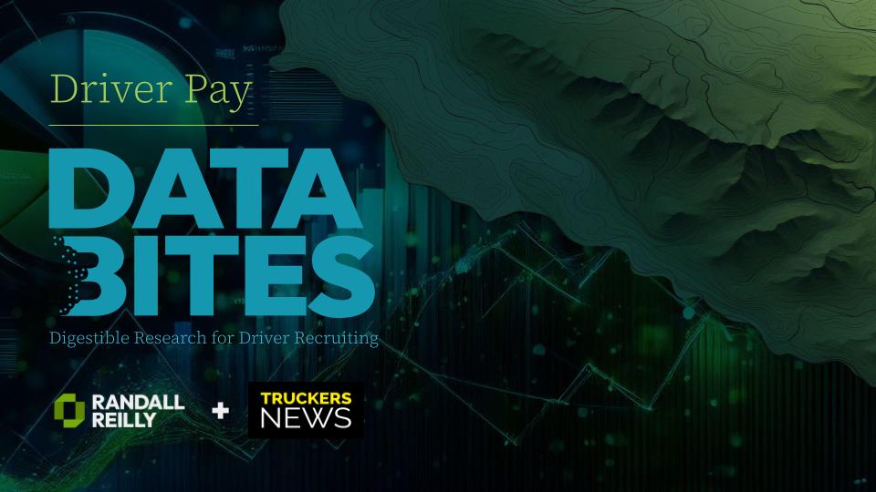 Data Bites: Driver Pay