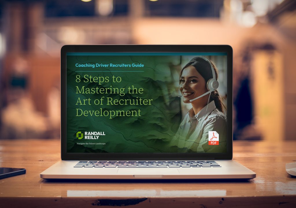 Coaching Driver Recruiters Guide Laptop Image - Randall Reilly Coaching Driver Recruiters Guide