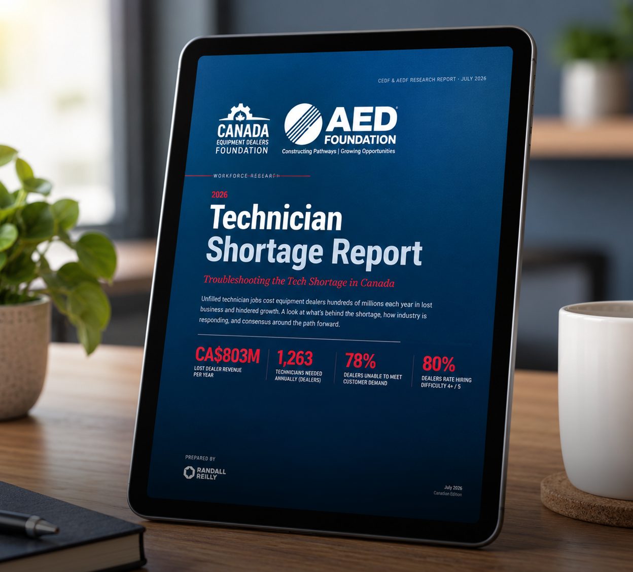 Technician Shortage Report Canadian Edition by Randall Reilly